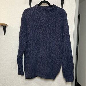 Vintage knit gap navy sweater